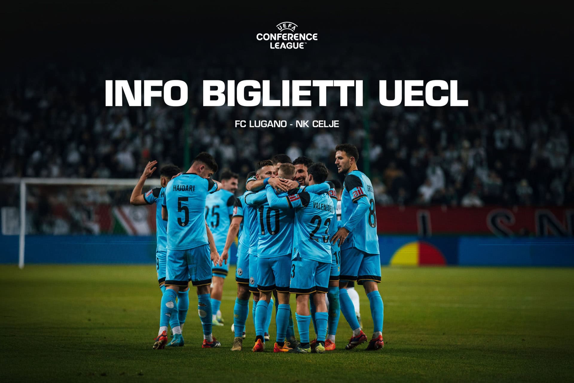 NK Celje-FC Lugano negli ottavi di Conference